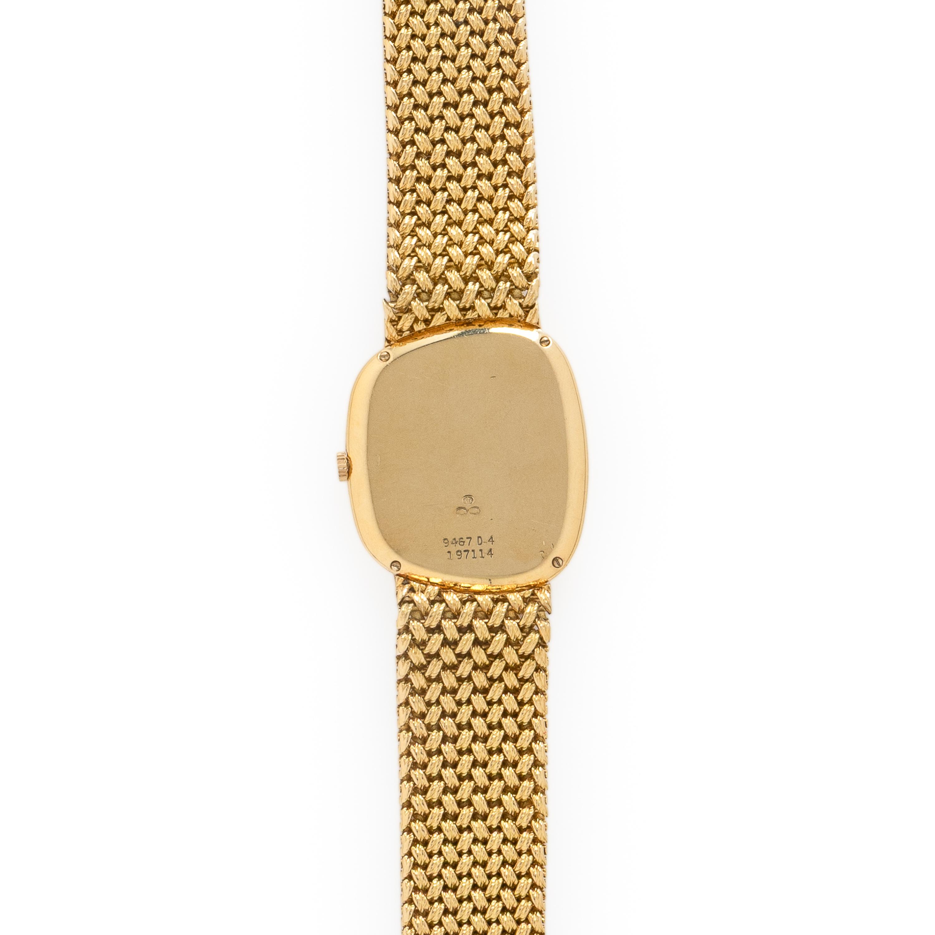 Piaget, Ref. 9467, 18K Yellow Gold Asymmetrical Watch