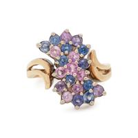 MULTICOLOR SAPPHIRE RING
