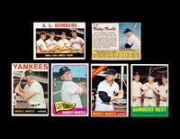A Group of Six 1960s Mickey Mantle Baseball Cards