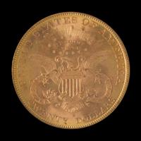 A United States 1895-S Liberty Head $20 Gold Coin