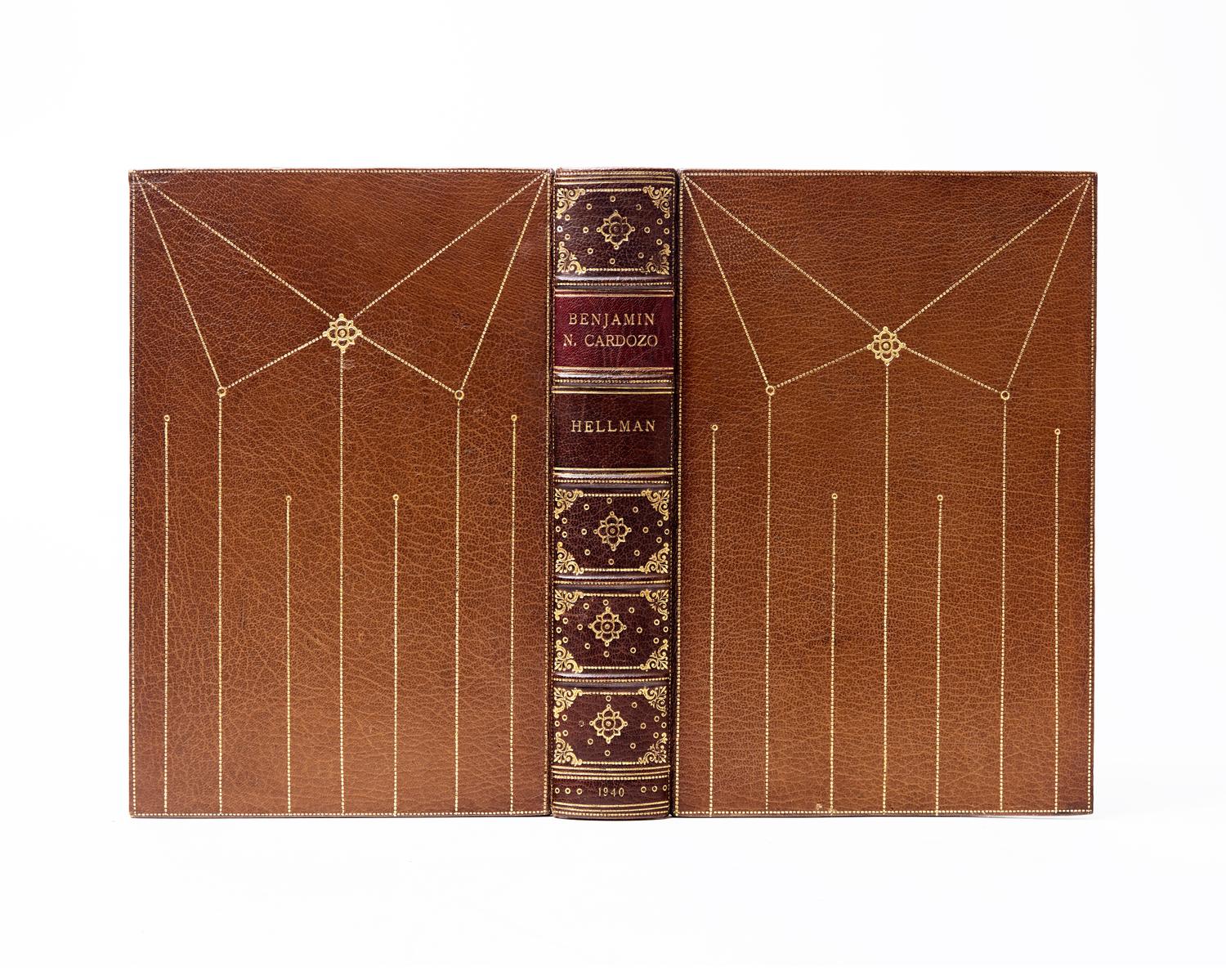 [Fine Binding] Hellman, George S. Benjamin N. Cardozo American Judge