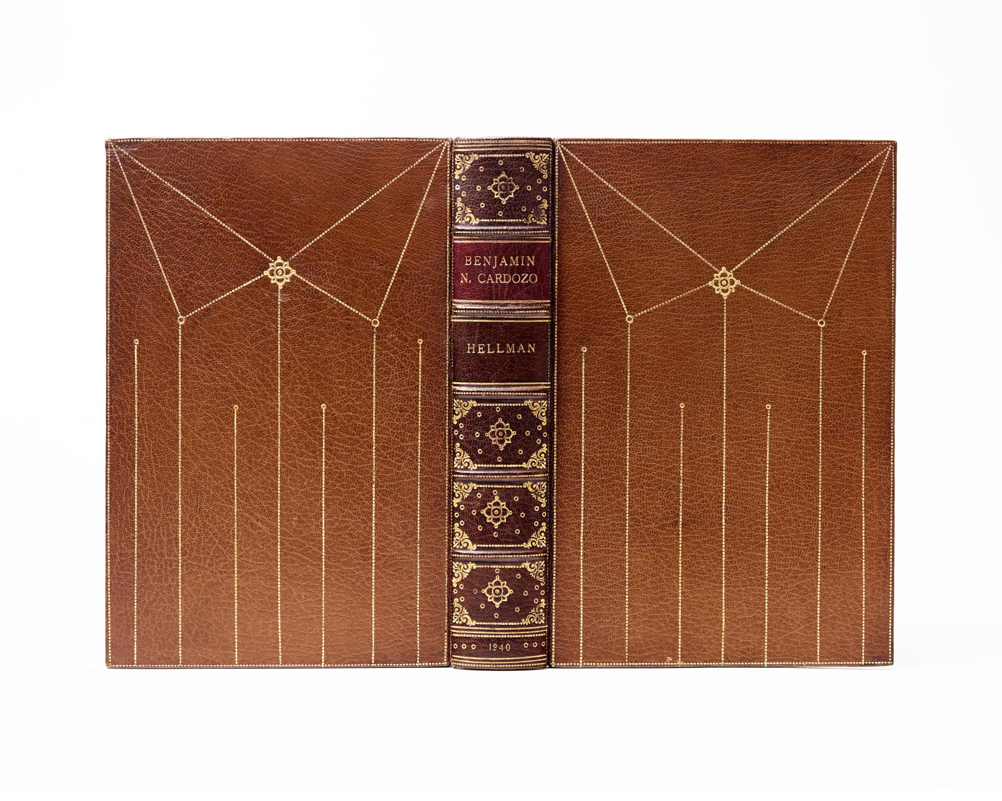 [Fine Binding] Hellman, George S. Benjamin N. Cardozo American Judge
