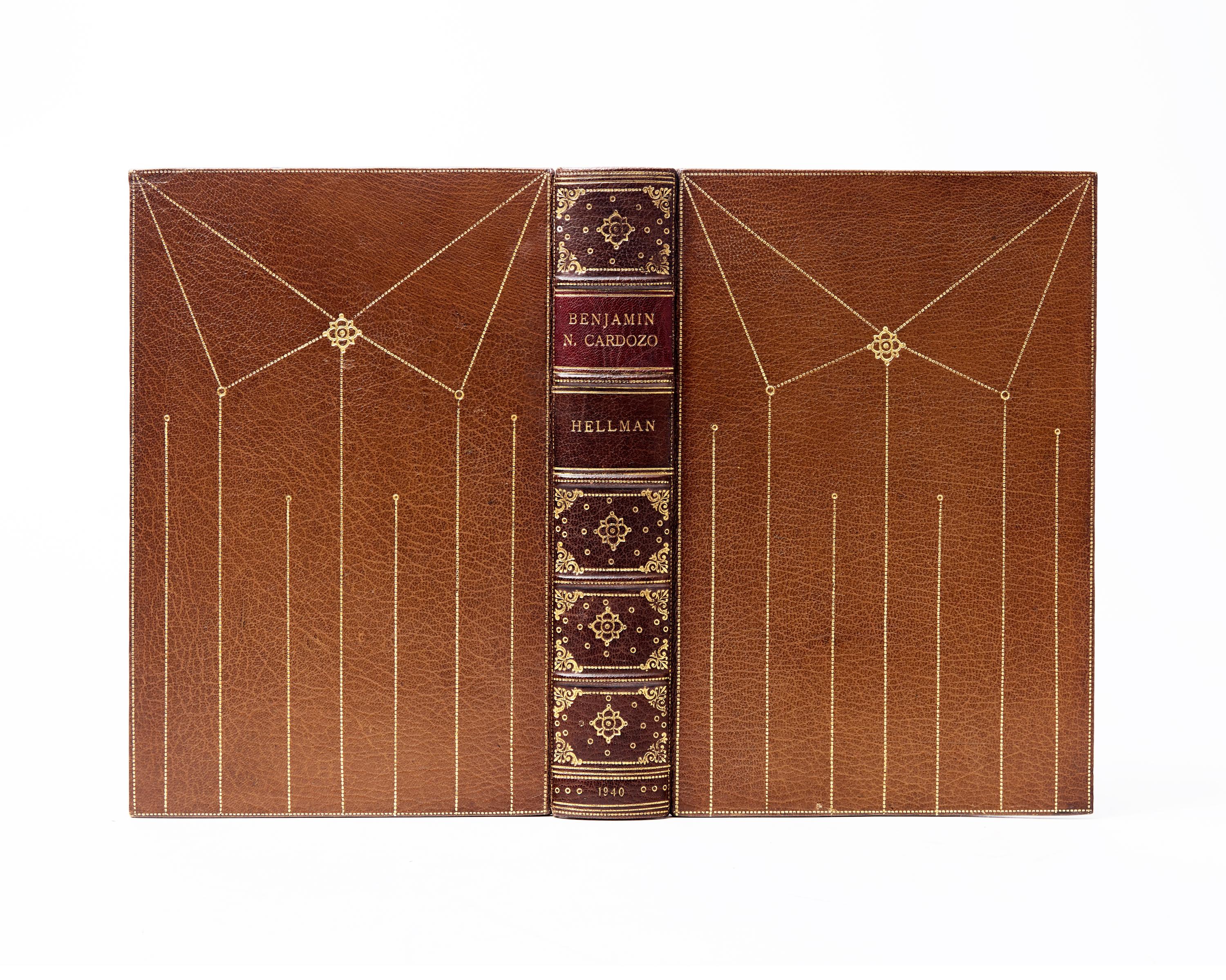 [Fine Binding] Hellman, George S. Benjamin N. Cardozo American Judge