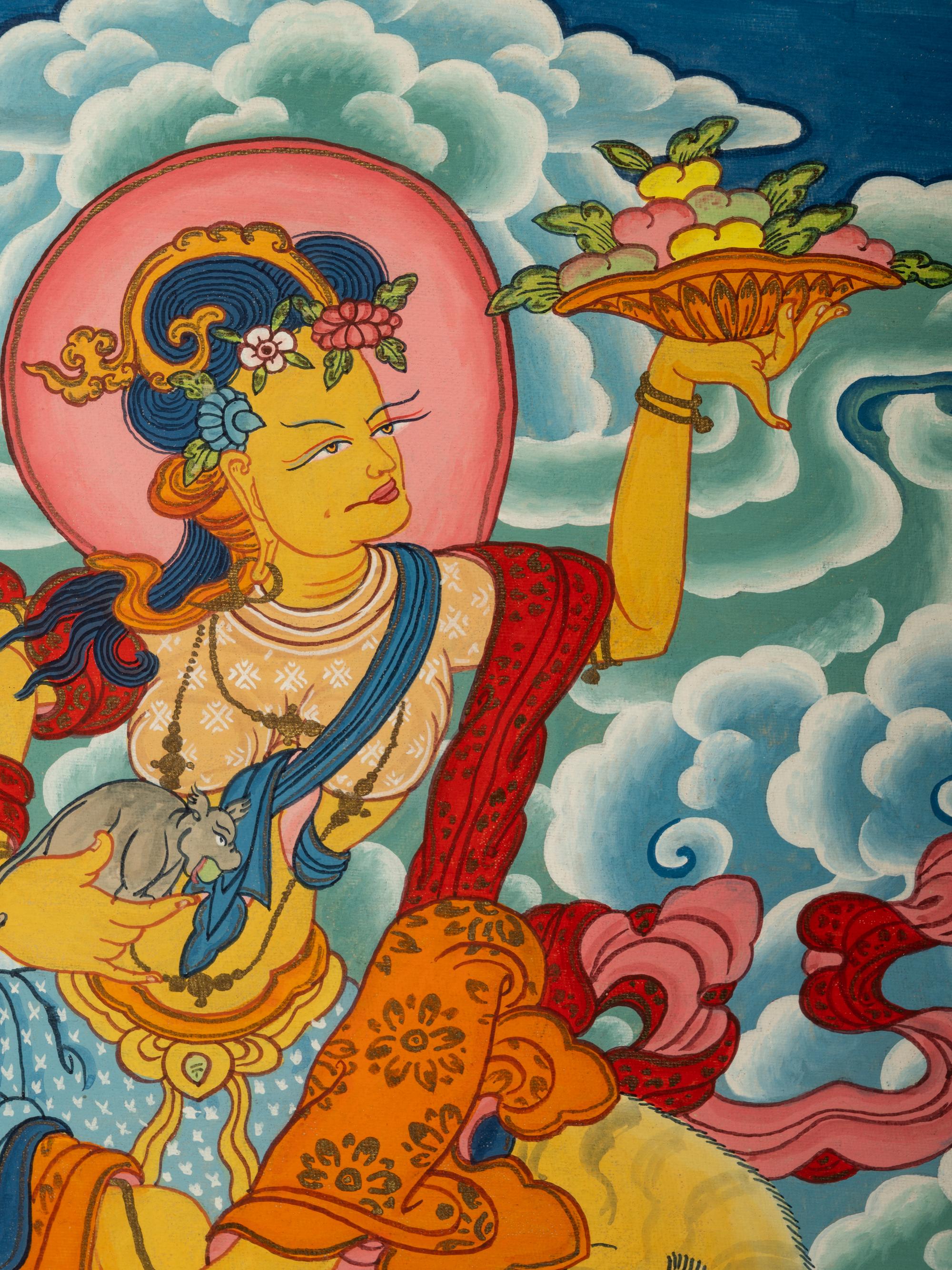 A Tibetan Thangka