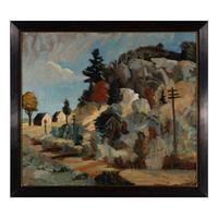 Mountfort Coolidge (American, 1888-1954) — Pink House