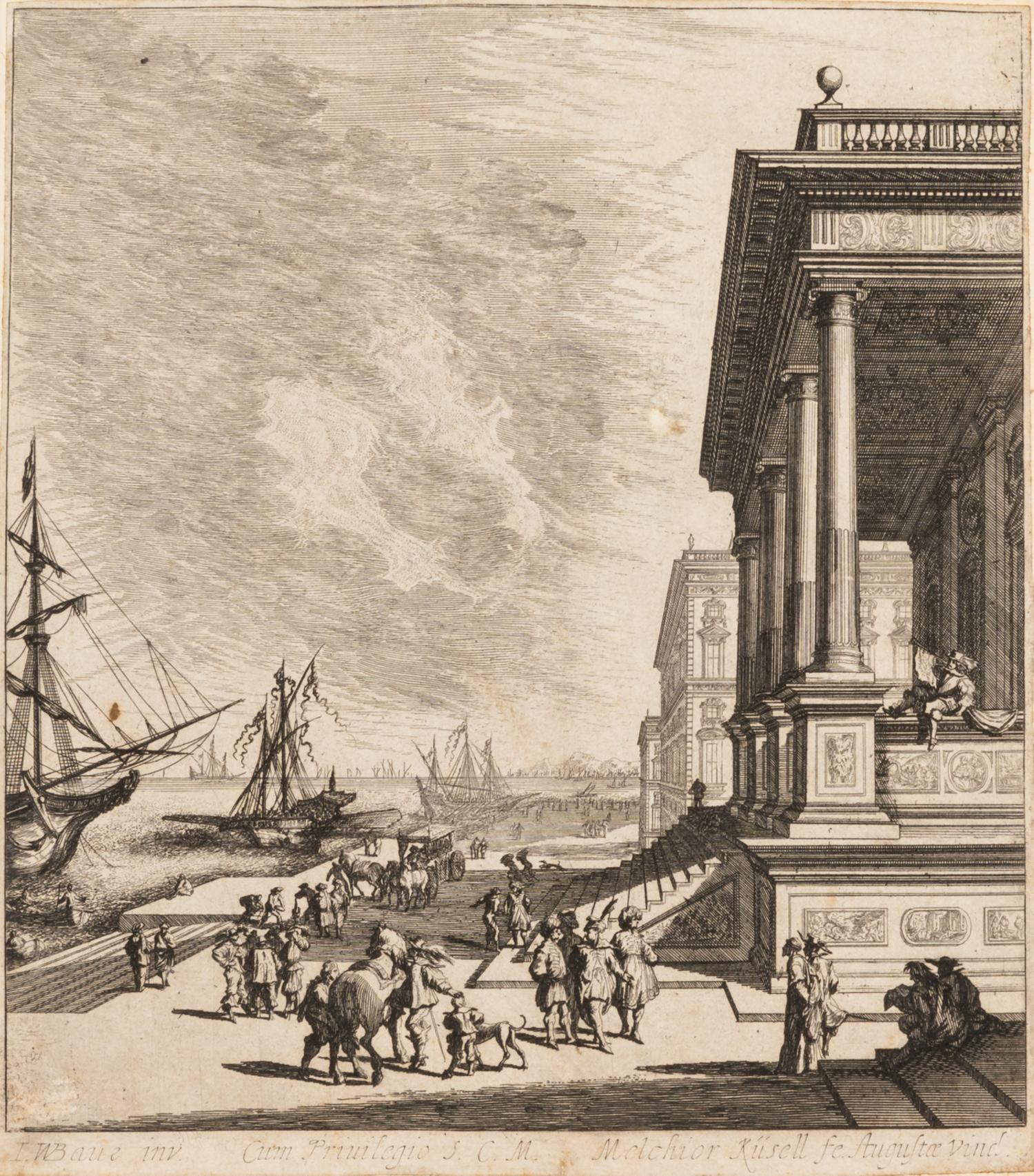Johann Wilhelm Baur, (German, 1607-1640), A portfolio of 35 works from: Iconographia, Part Four, 1671