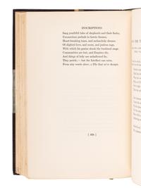 WORDSWORTH, William (1770-1850). The Complete Poetical Works of William Wordsworth . Boston and New York: Houghton Mifflin Company, 1910-1911.