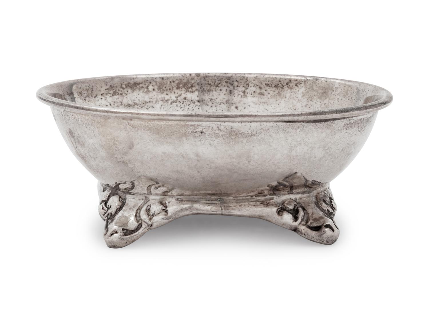 A Mexican Silver Sugar Bowl