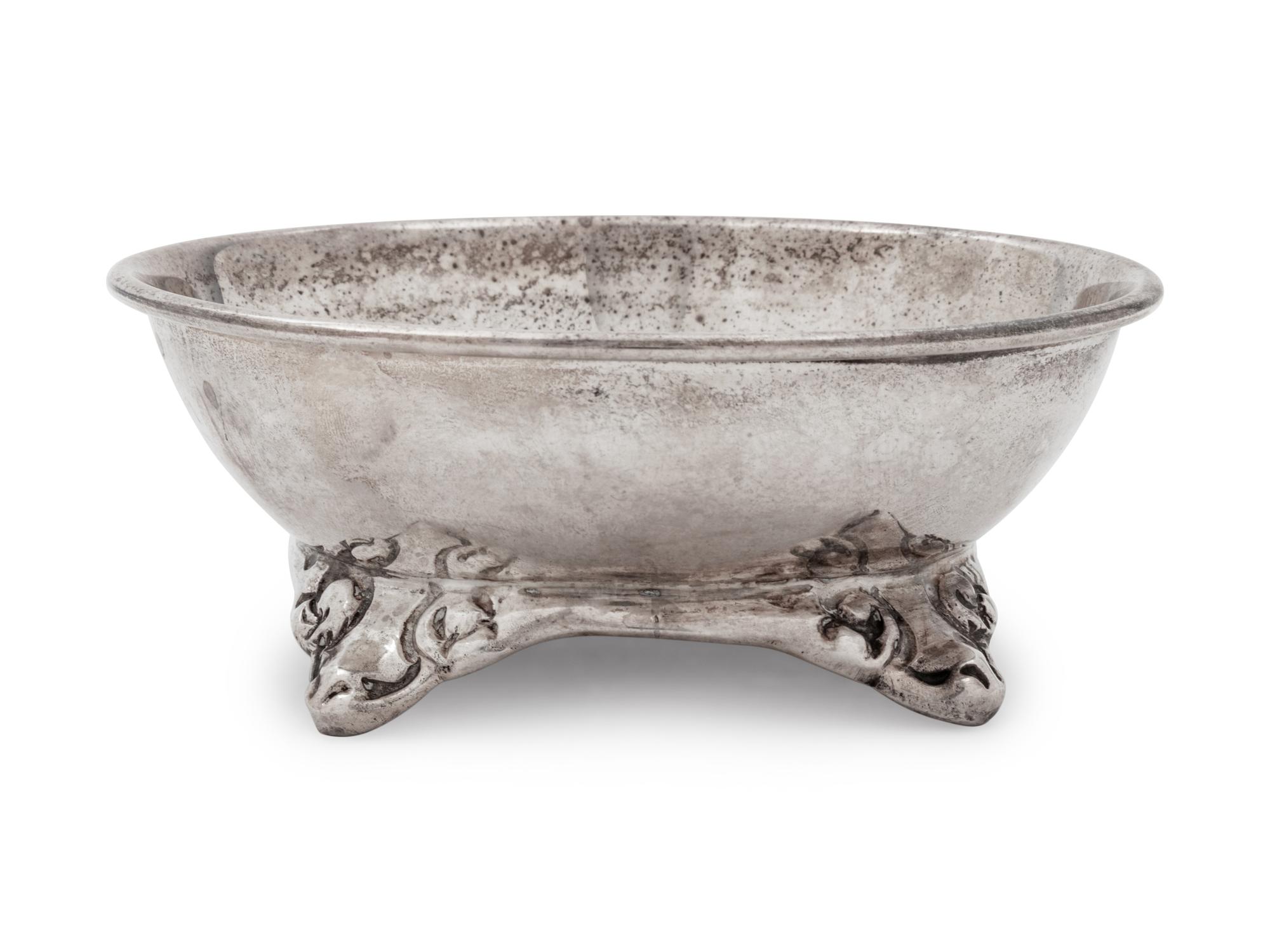 A Mexican Silver Sugar Bowl