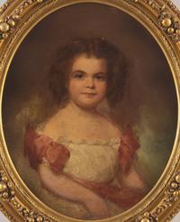 Attributed to Sarah Miriam Peale (1800-1885) — Three Portraits: Charles Salmon (1791-1835) and Eliza A. Wyant-Salmon (1792-1846) of Frederick County, Maryland, and Blanche Virginia Ogden (1853-1936), Circa 1820 and 1860