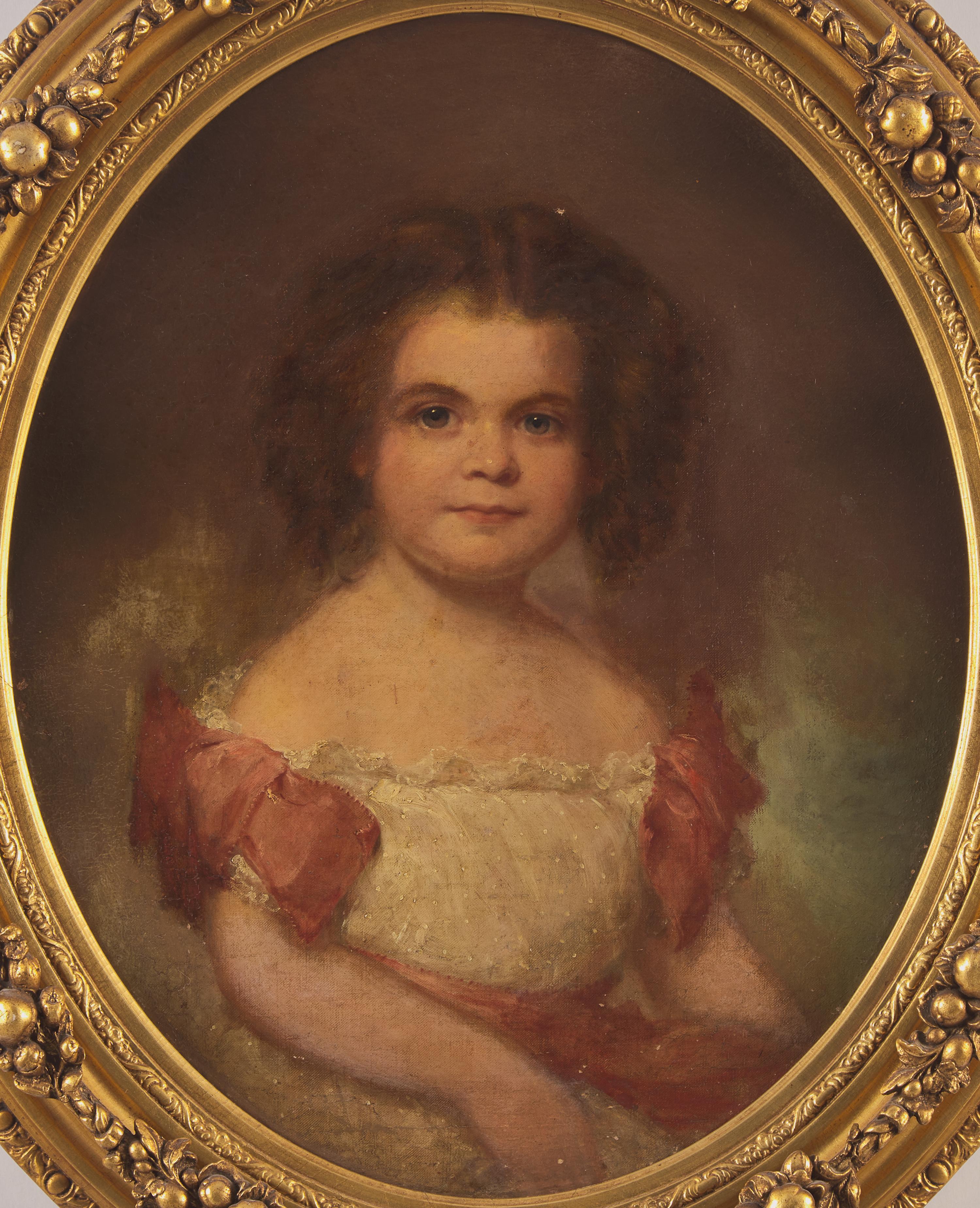 Attributed to Sarah Miriam Peale (1800-1885) — Three Portraits: Charles Salmon (1791-1835) and Eliza A. Wyant-Salmon (1792-1846) of Frederick County, Maryland, and Blanche Virginia Ogden (1853-1936), Circa 1820 and 1860