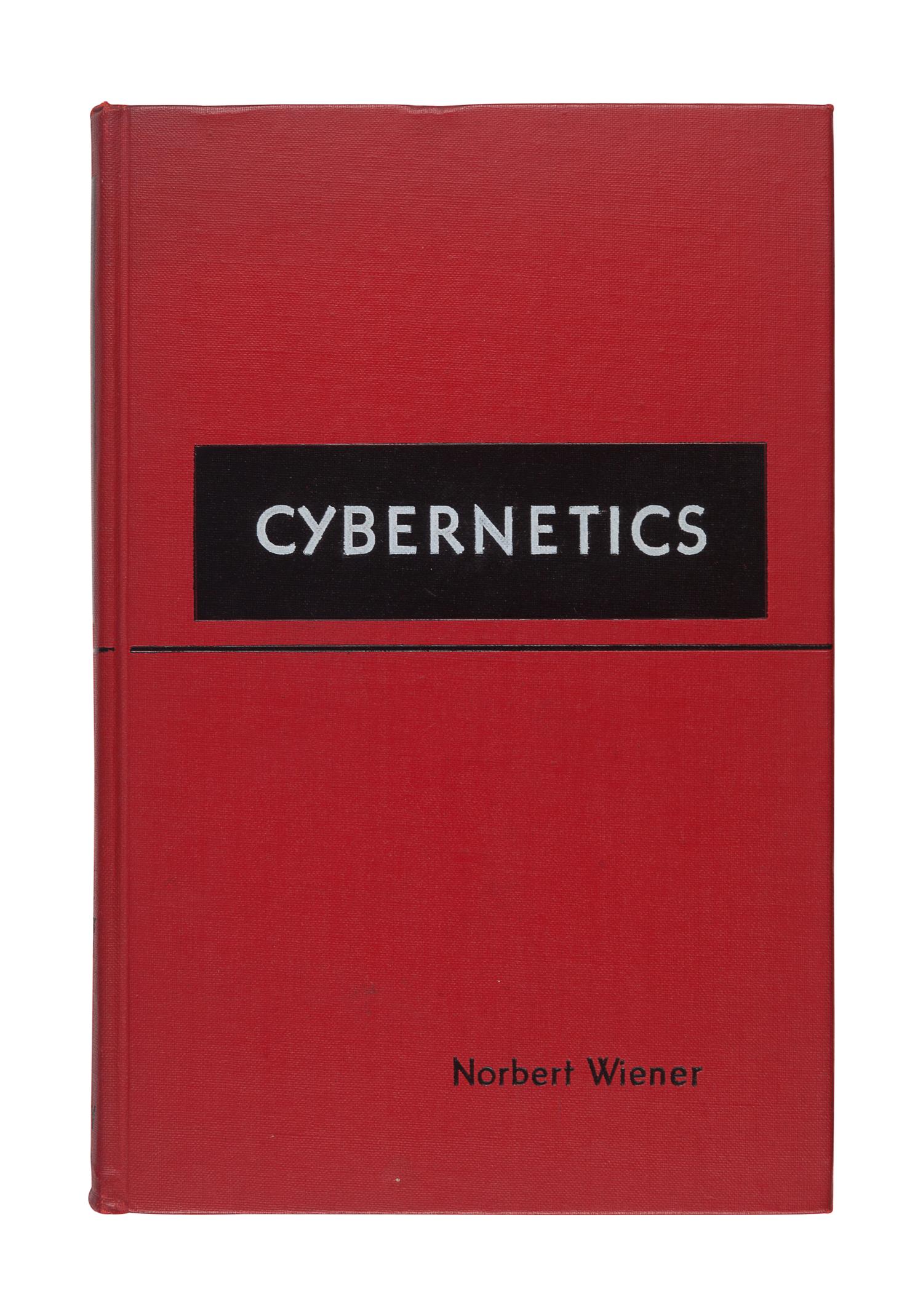 WIENER, Norbert (1894-1964). Cybernetics or control and communication in the animal and the machine . New York: John Wiley & Sons; Paris: Hermann et Cie, 1948.