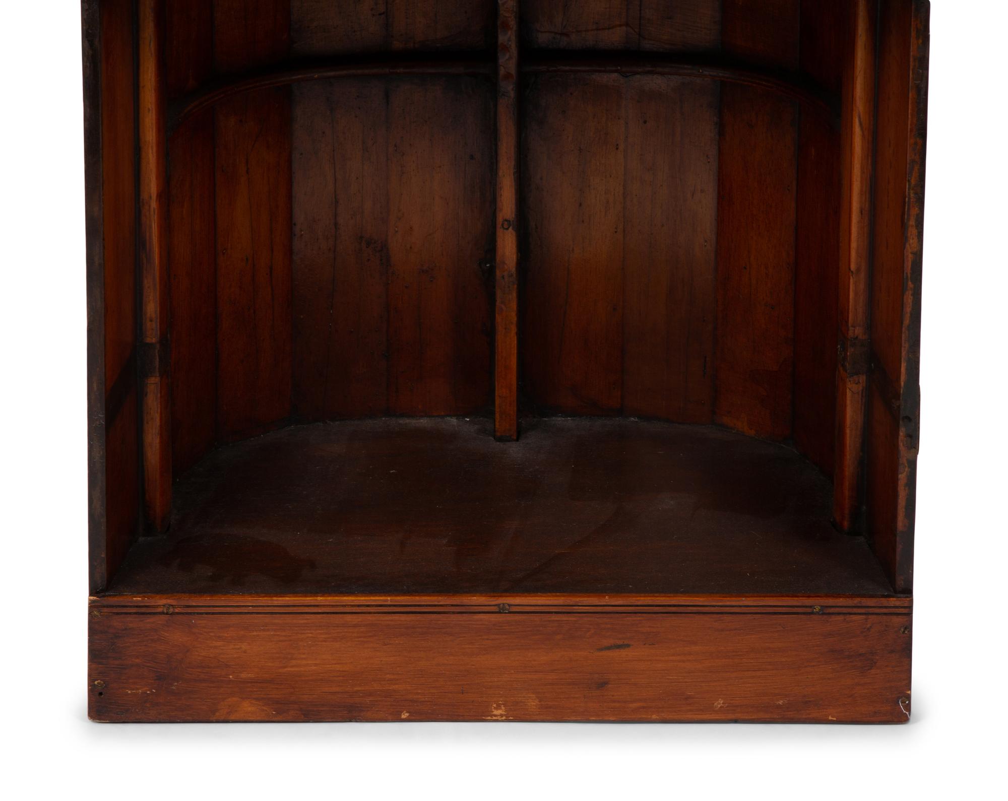 An English Henley Rowing Scull Bookcase — 19TH-20TH CENTURY