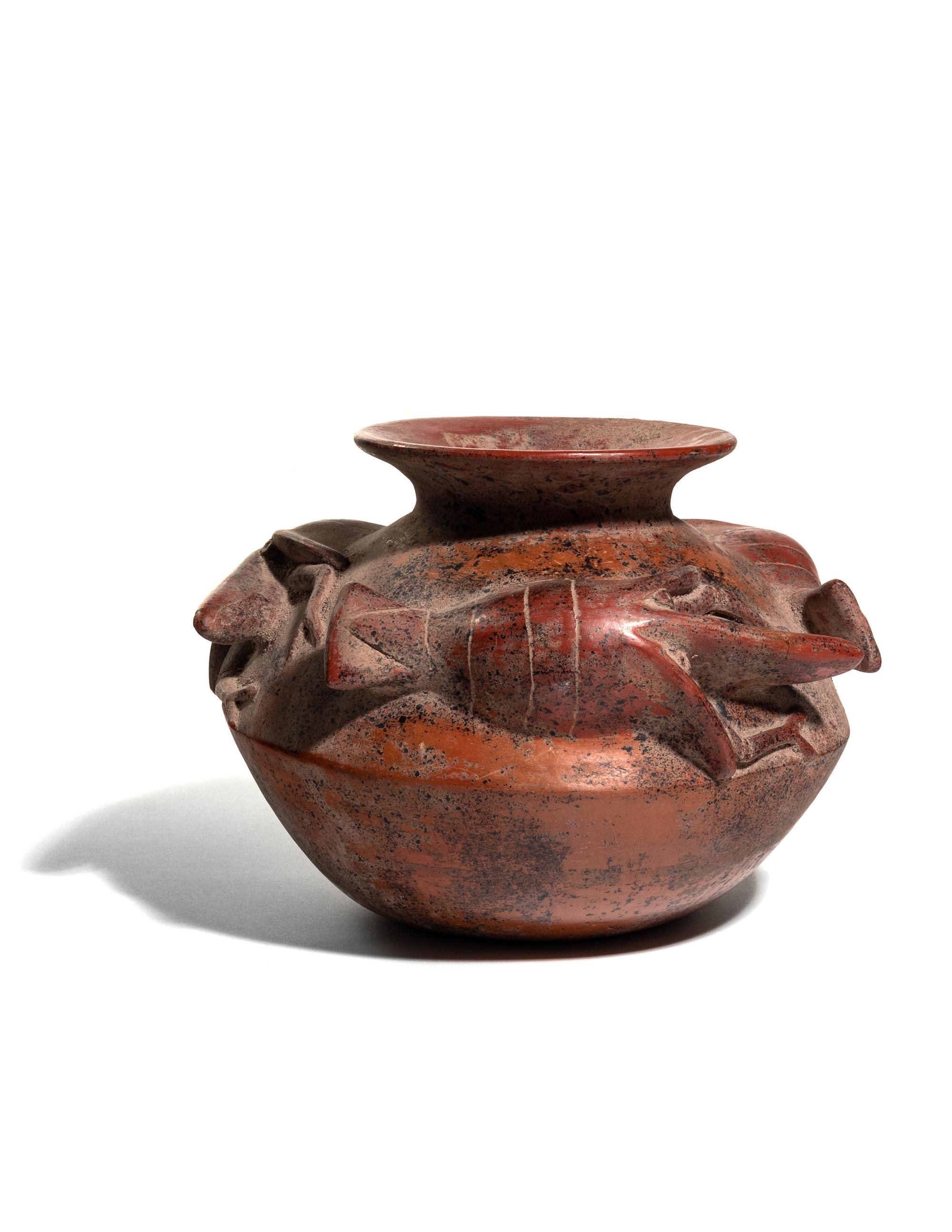 A Colima Pottery 'Lobster' Vessel