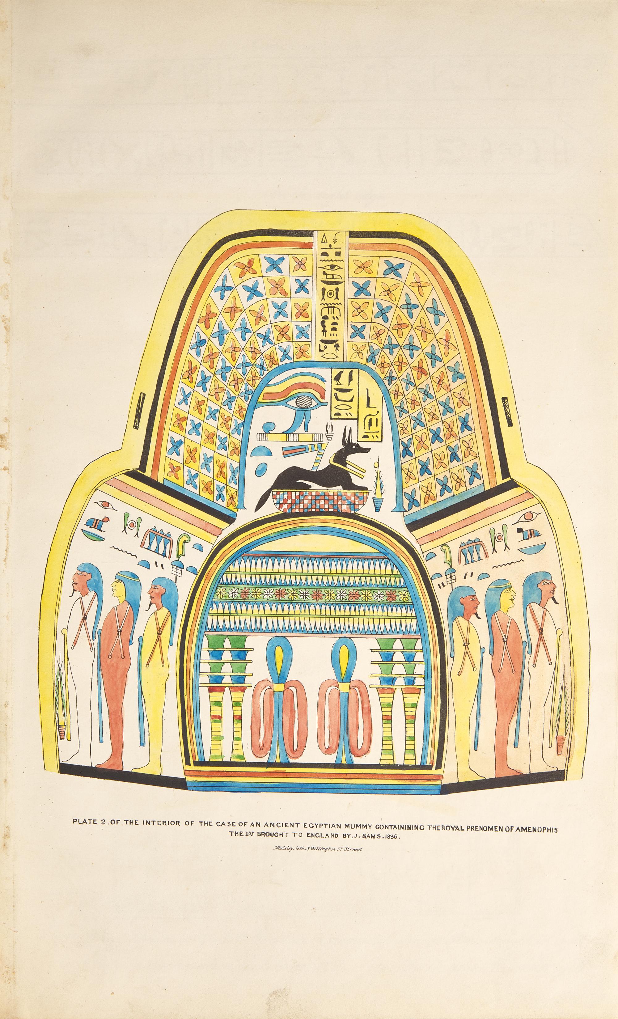 [Travel & Exploration] Sams, J(oseph). Ancient Egypt. Objects of Antiquity, forming part of the Extensive & rich collections from Ancient Egypt...
