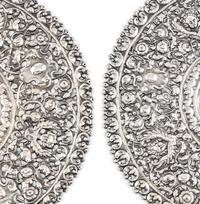 Two Similar Spanish Colonial Silver Halos