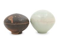 Two Covered Bowls