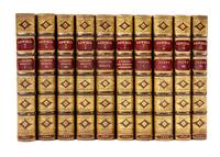 (SANGORSKI) LOWELL, JAMES. The Writings. London, 1890. 10 vols.