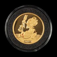 [PRIVATE ISSUE] A 1987 Rarities Mint Issued Snow White and the Seven Dwarves: Dopey 1 Troy oz. Commemorative Round