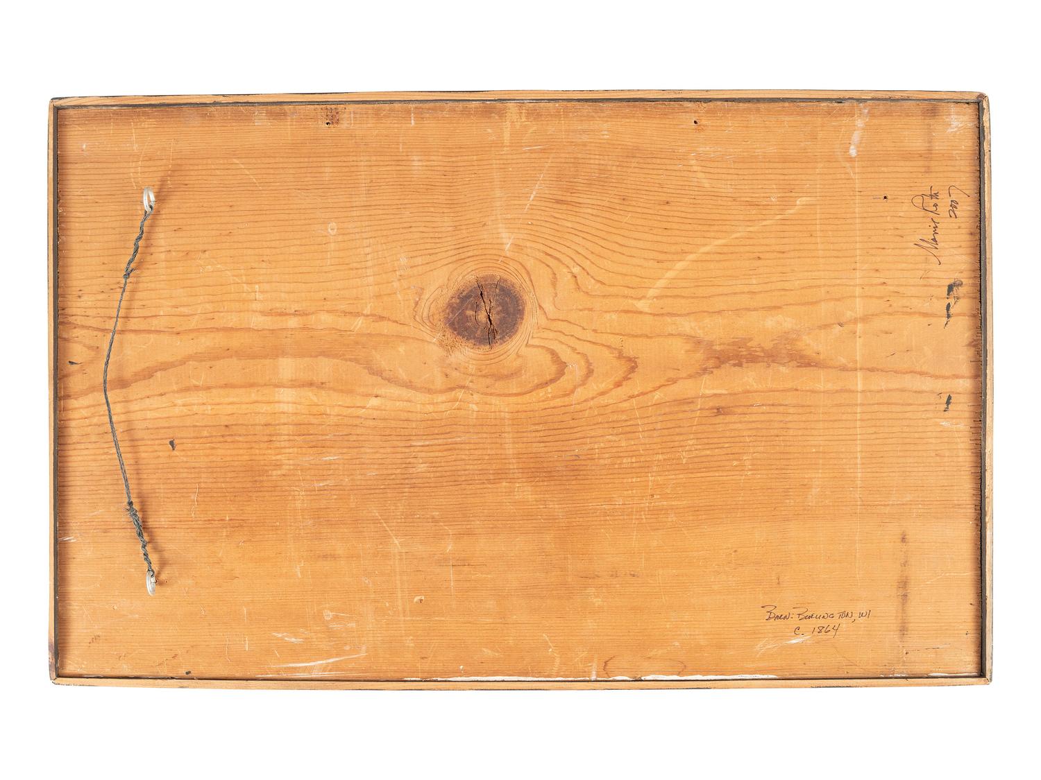 Three Polychrome Paint Decorated Game Boards