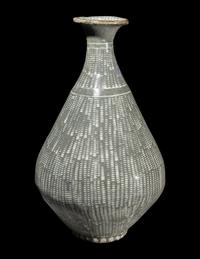 A Korean Celadon Glazed Porcelain Vase