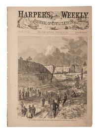 [CIVIL WAR].] Harper's Weekly . 120+ issues, majority from 1864 & 1865.