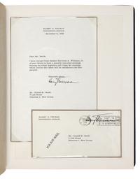 [PRESIDENTIAL FREE FRANKS]. A group of 45 facsimile free franks, comprising: