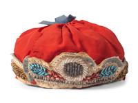 Anishinaabe and Tuscarora Beaded Cotton Caps