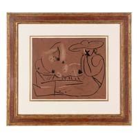 Pablo Picasso (Spanish, 1881–1973) — L'Aubade, avec Joueur d'Harmonica , 1959