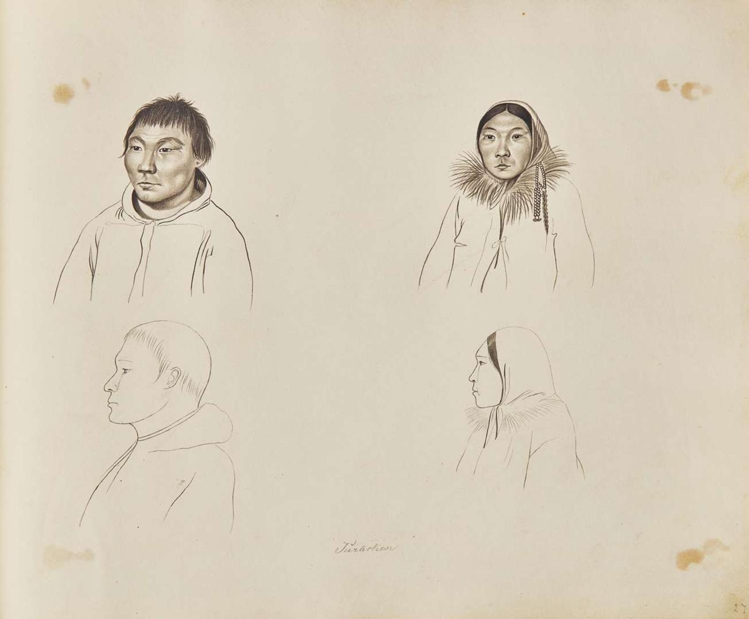 [Travel & Exploration] [Russia] Heuser, J.M., et al.: Album of Original Illustrations Depicting the Peoples of the Russian Empire