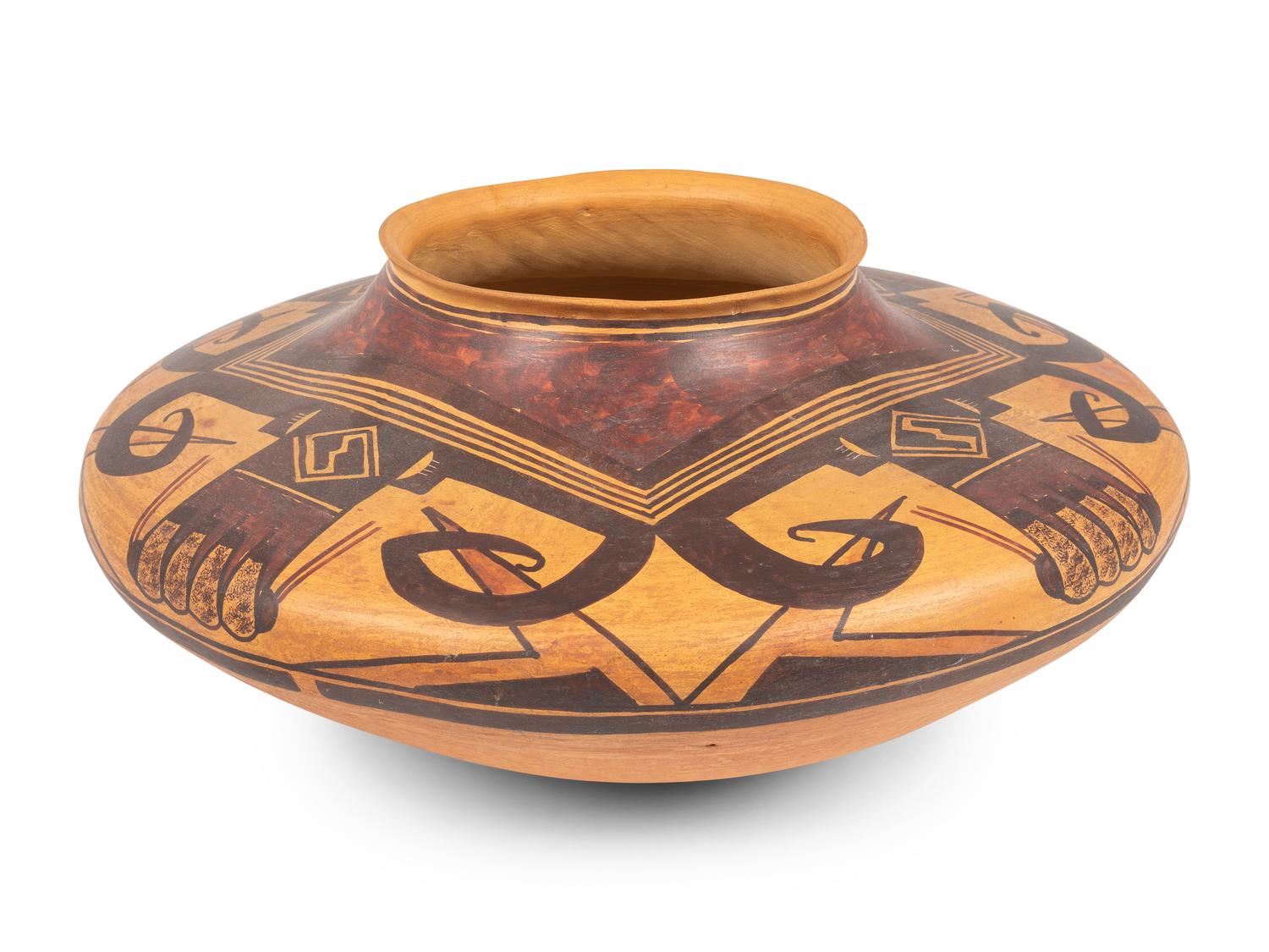 Polychrome Pottery Jar