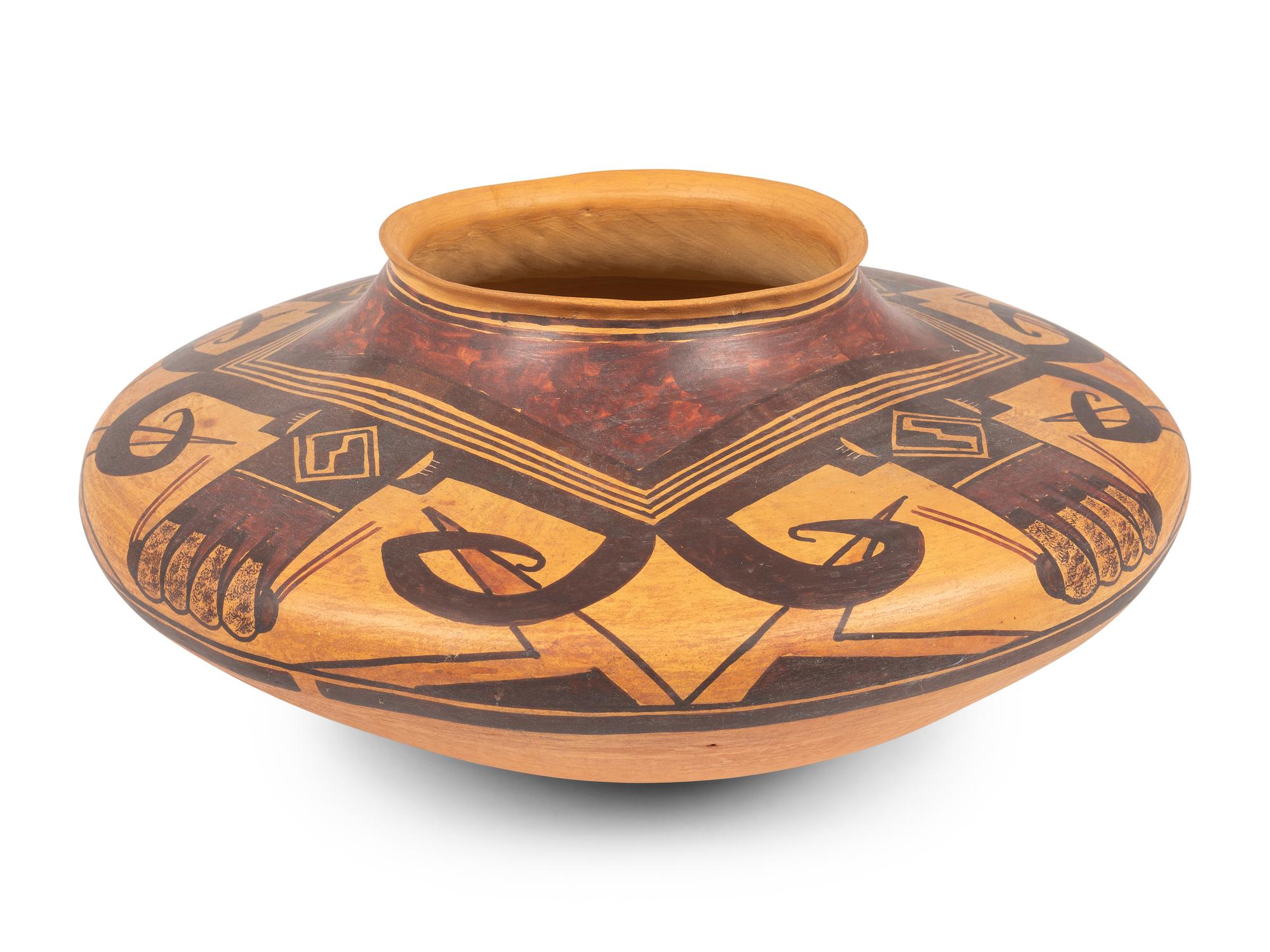 Polychrome Pottery Jar