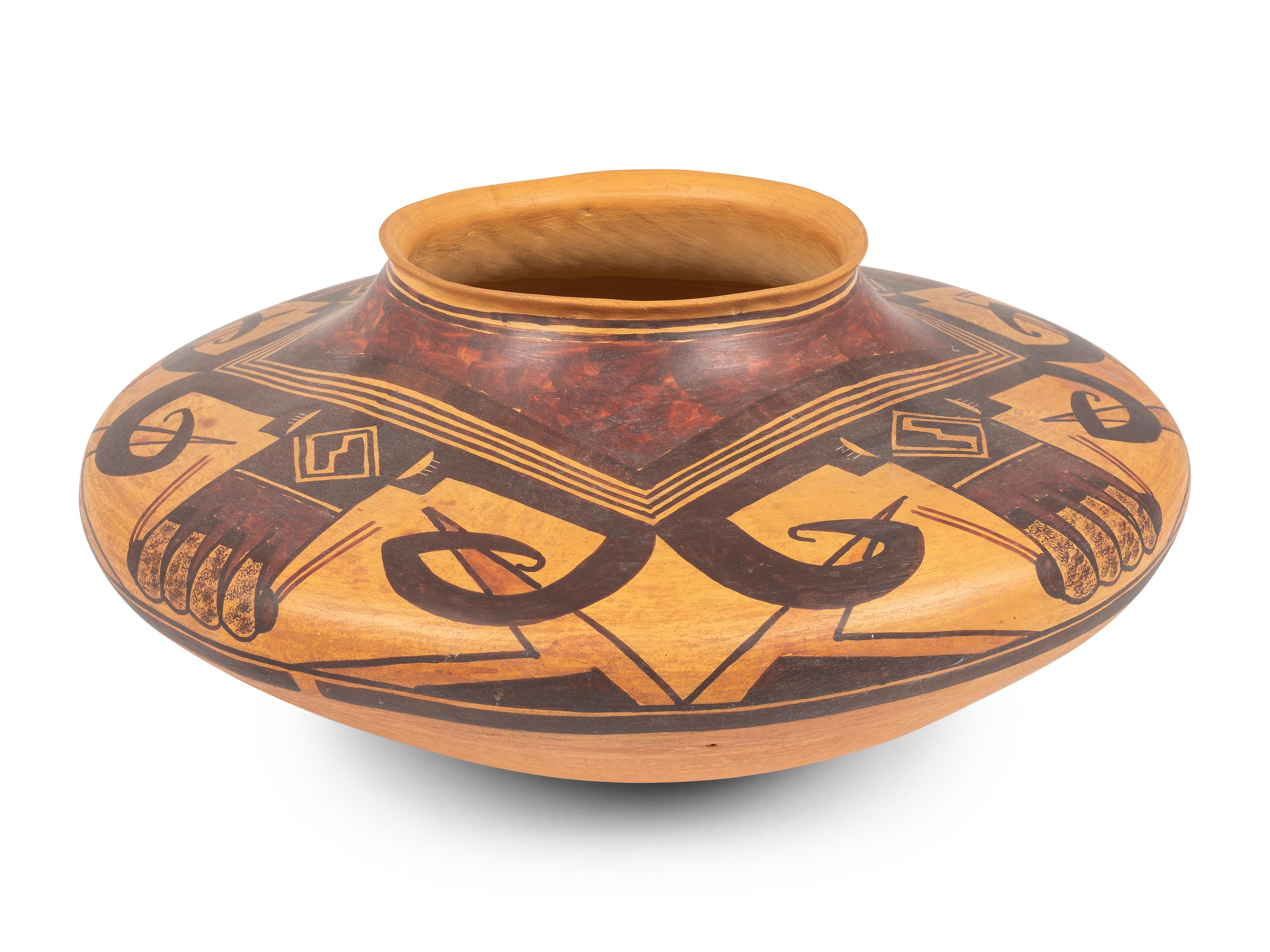 Polychrome Pottery Jar