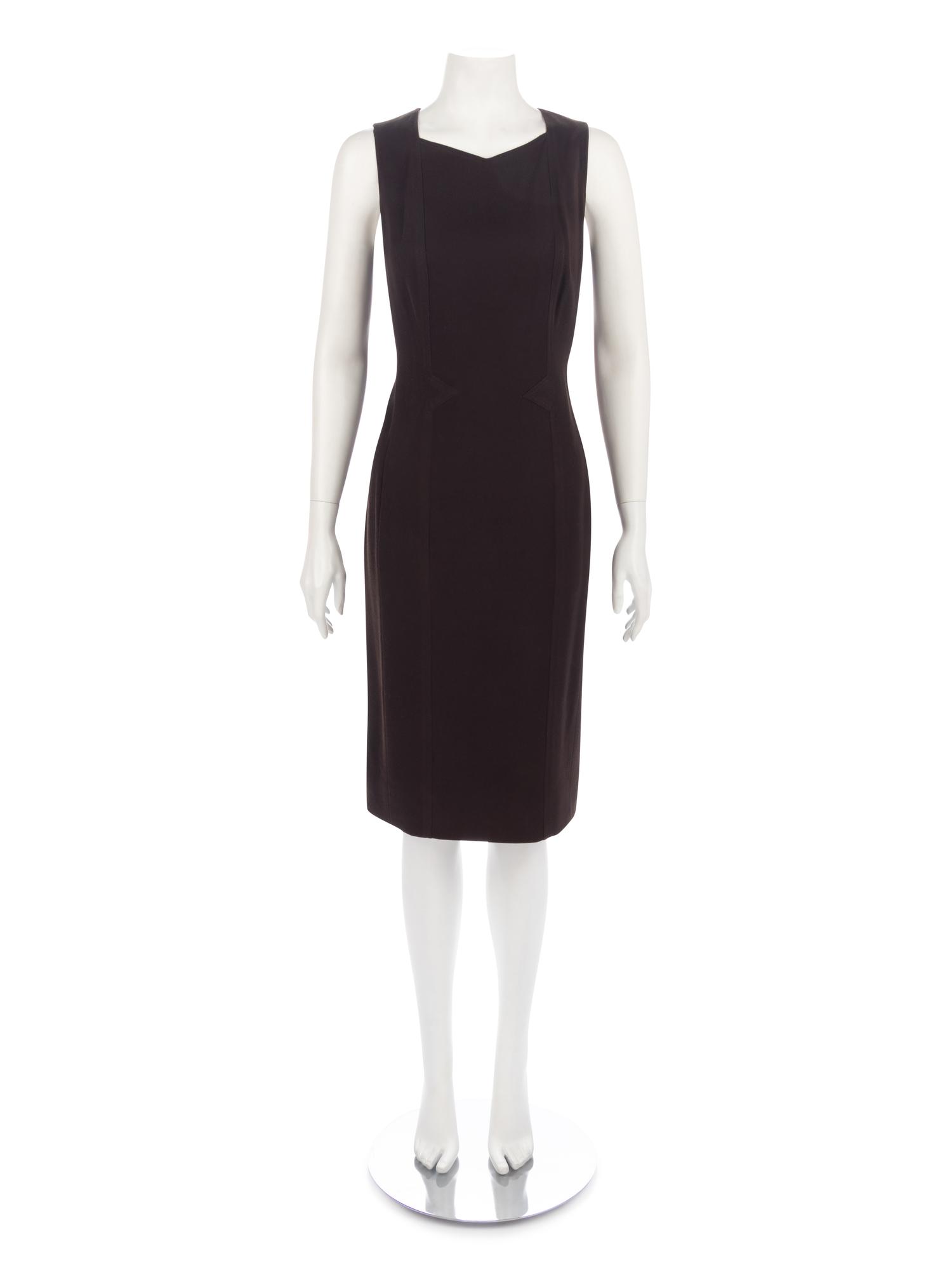 Chanel Brown Sleeveless Dress, 1996