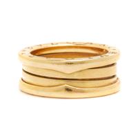 BULGARI, YELLOW GOLD 'B-ZERO' RING