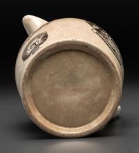 A Liverpool Transfer-Printed Creamware 'Washington in Glory, America in Tears' Memorial Pitcher