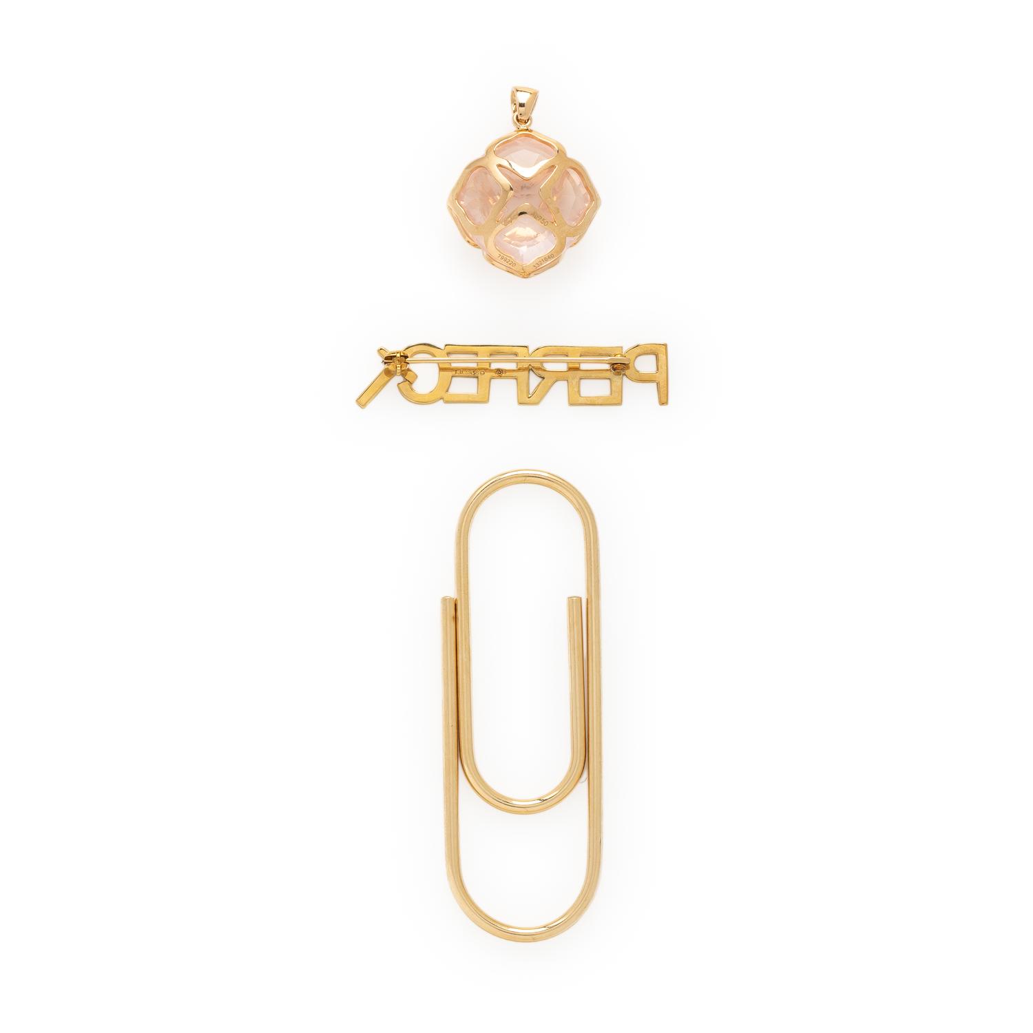 Collection of Yellow Gold Jewelry, Including Chopard and Lois Sasson