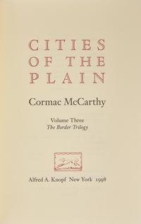 [Literature] McCarthy, Cormac. The Border Trilogy