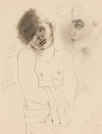 Jean Cocteau (French, 1889-1963) — Deux Personnages , 1931