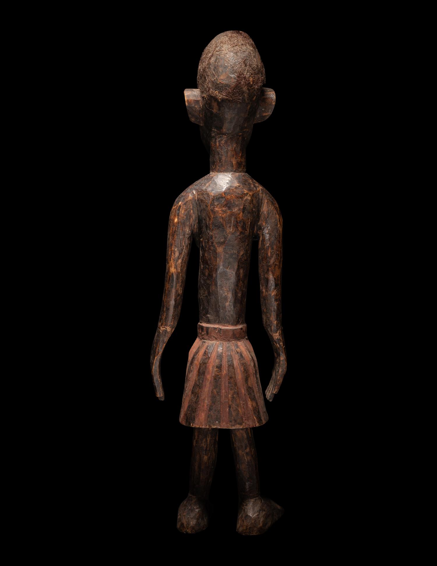 Three African Wood Figures