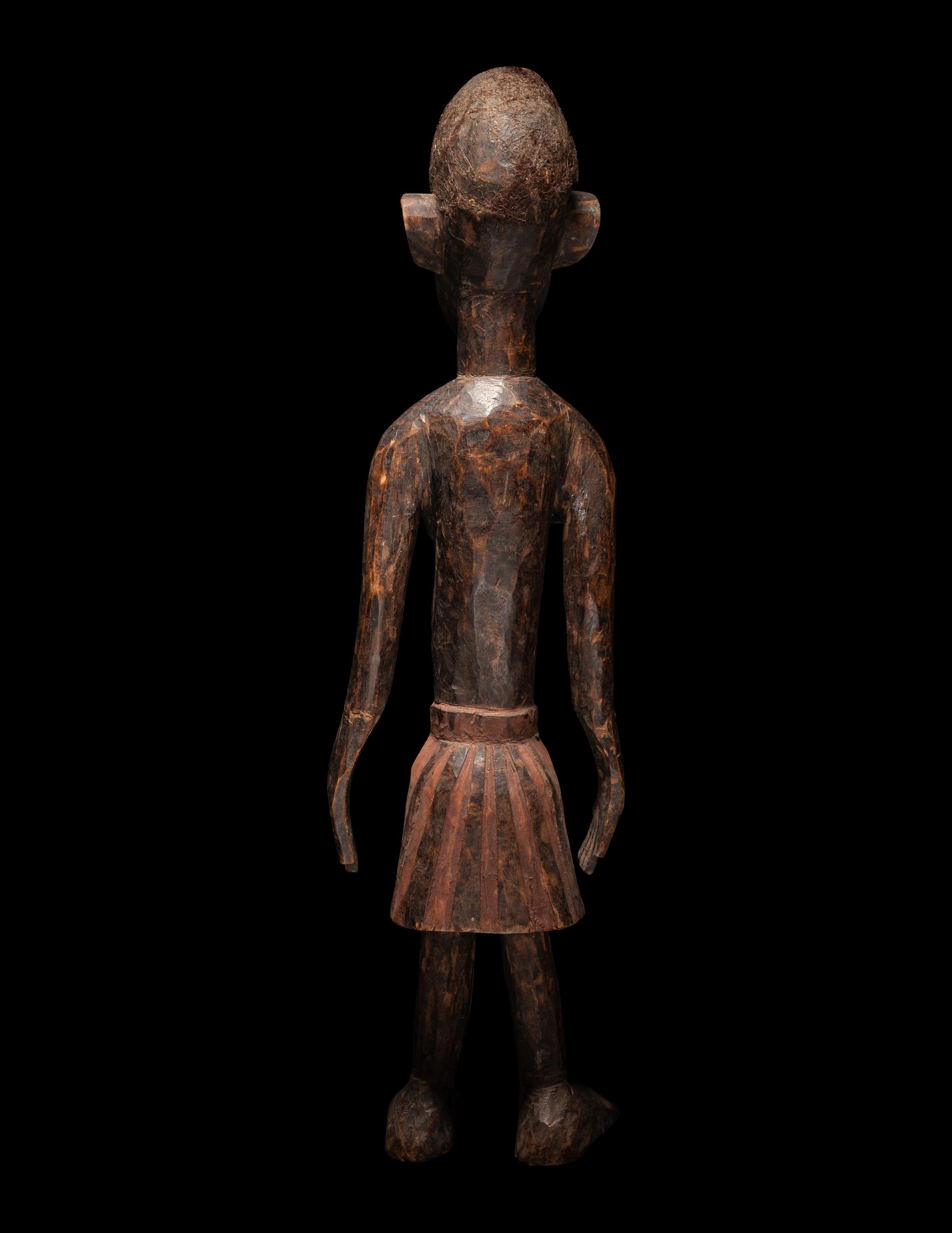 Three African Wood Figures