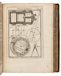BION, Nicolas (1652?-1733). Traite de la construction et des principaux usages des instruments de mathematique. Paris: Charles-Antoine Jombert and Nion Fils, 1752.