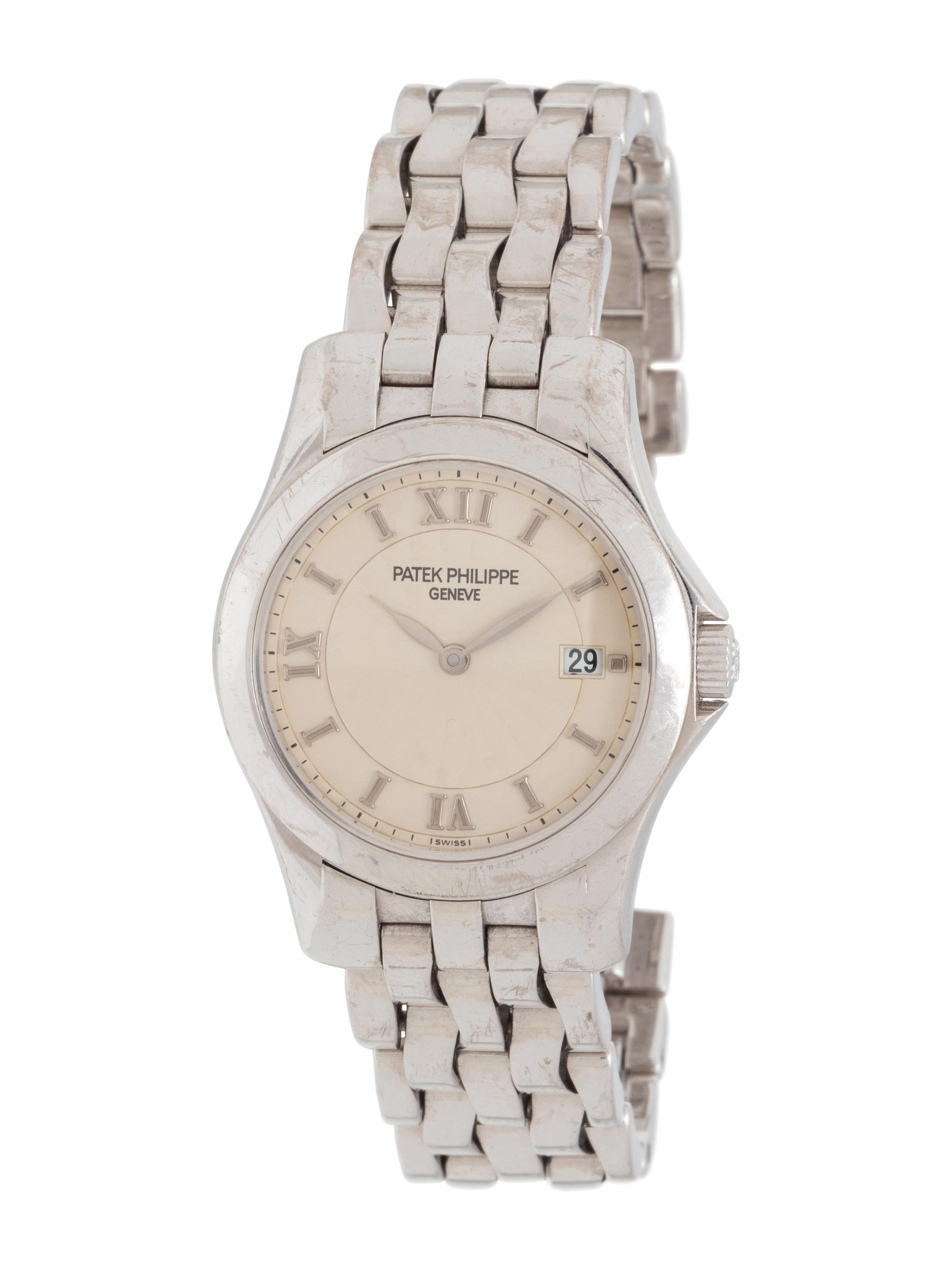 PATEK PHILIPPE, REF. 4906/1G 18K WHITE GOLD WATCH, BOX & PAPERS