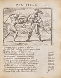 [Early Printing] H(oogstraeten)., F(rans). van. Het Voorhof der Ziele, Behangen met leerzaeme Prenten en Zinnebeelden