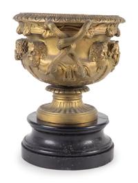 A Grand Tour Bronze Warwick Vase after the Antique — 19TH CENTURY