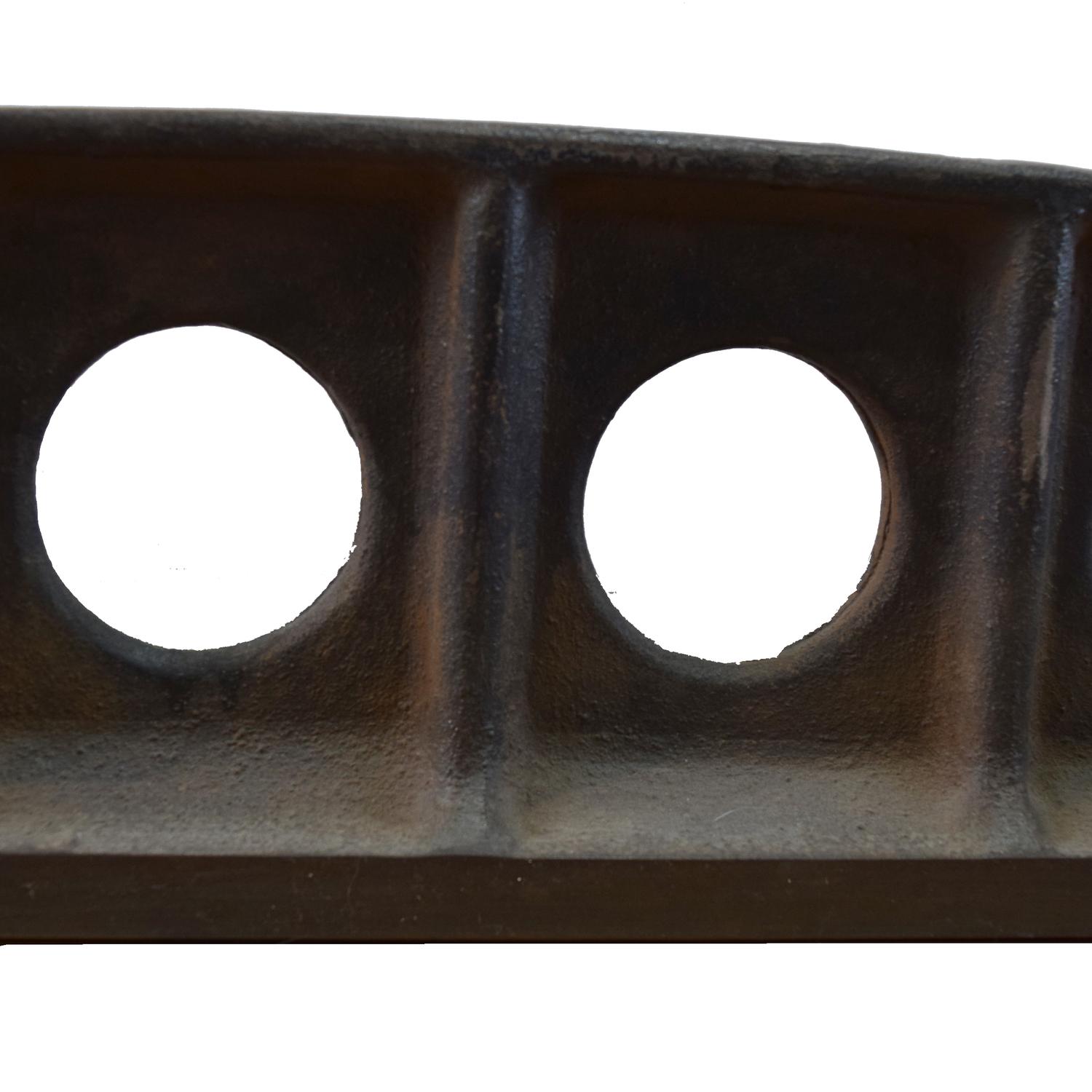 An Industrial Cast Iron Tool 48" W x 3" D x 7" H — United States, Circa 1900