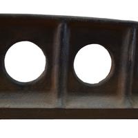 An Industrial Cast Iron Tool 48" W x 3" D x 7" H — United States, Circa 1900