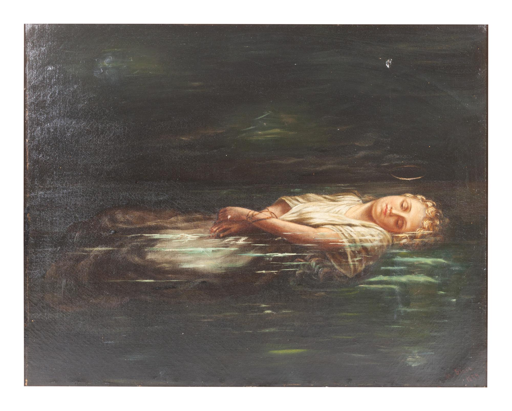Female Saint in Water, 1894