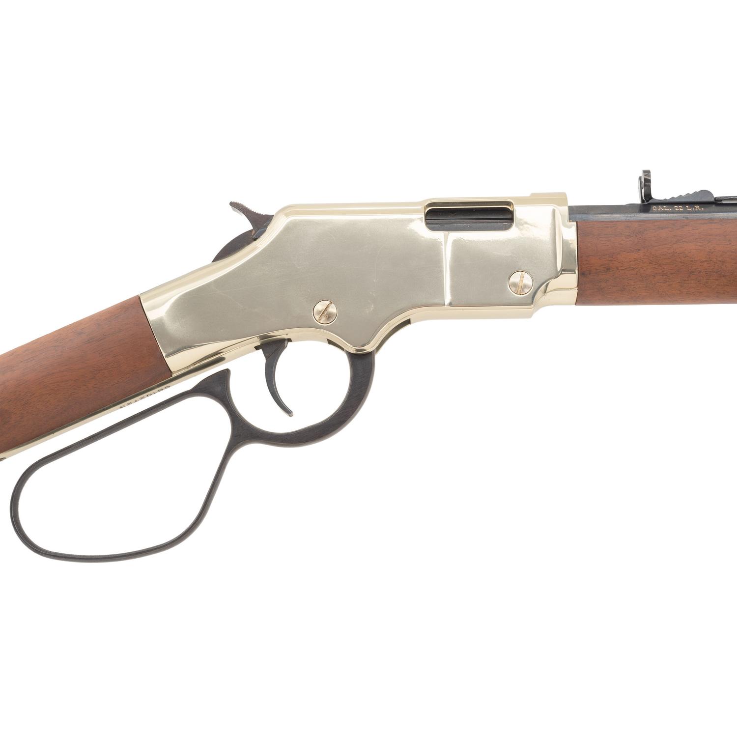*Henry Repeating Arms Large Lever Golden Boy .22 Rifle in Box