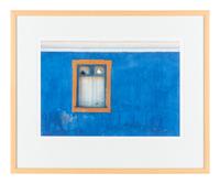 Blue Wall and Doves, Portugal , 1972 (printed later)